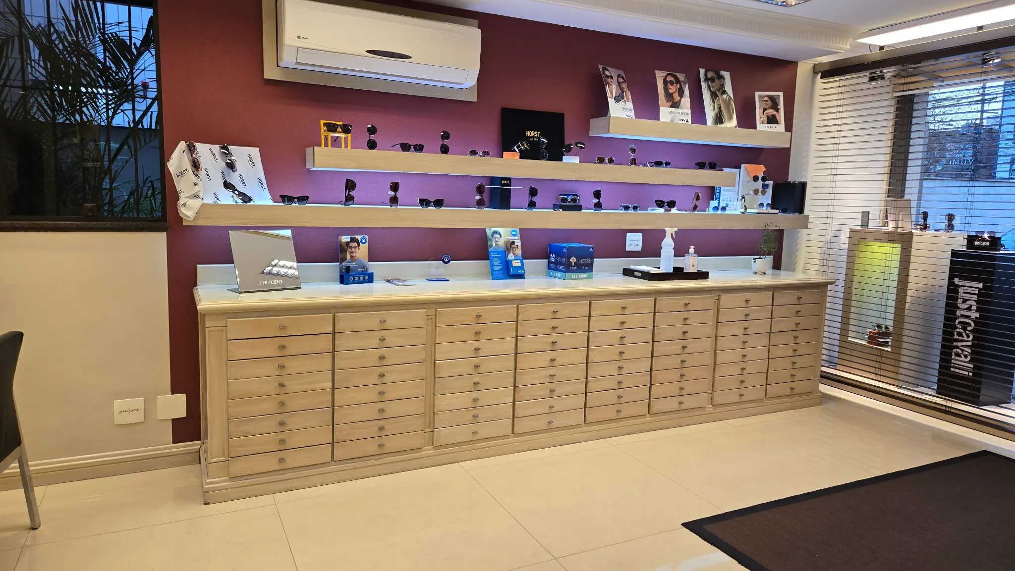 Área de Atendimento - Santista Class Óptica