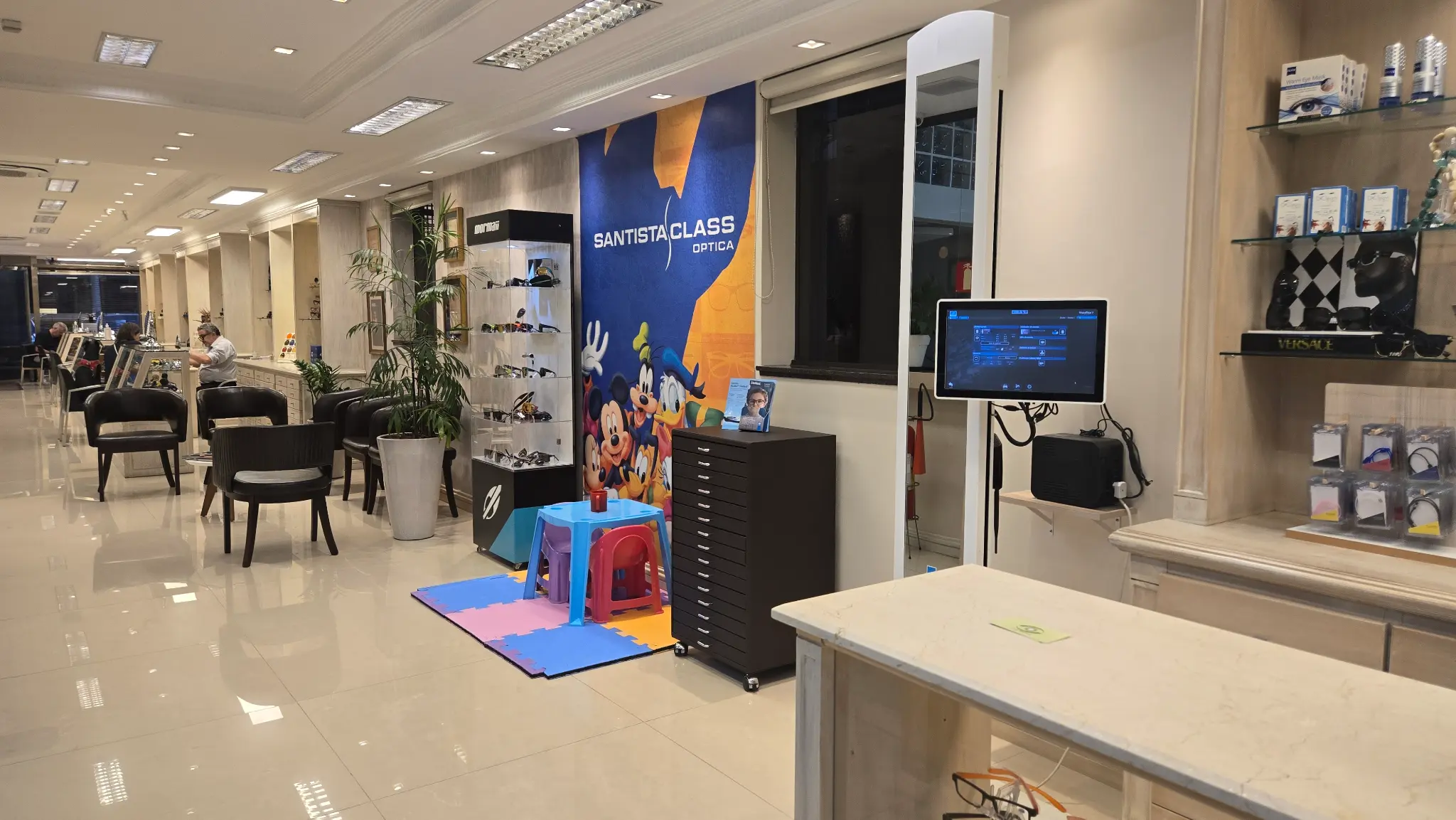 Espaço Infantil - Santista Class Óptica