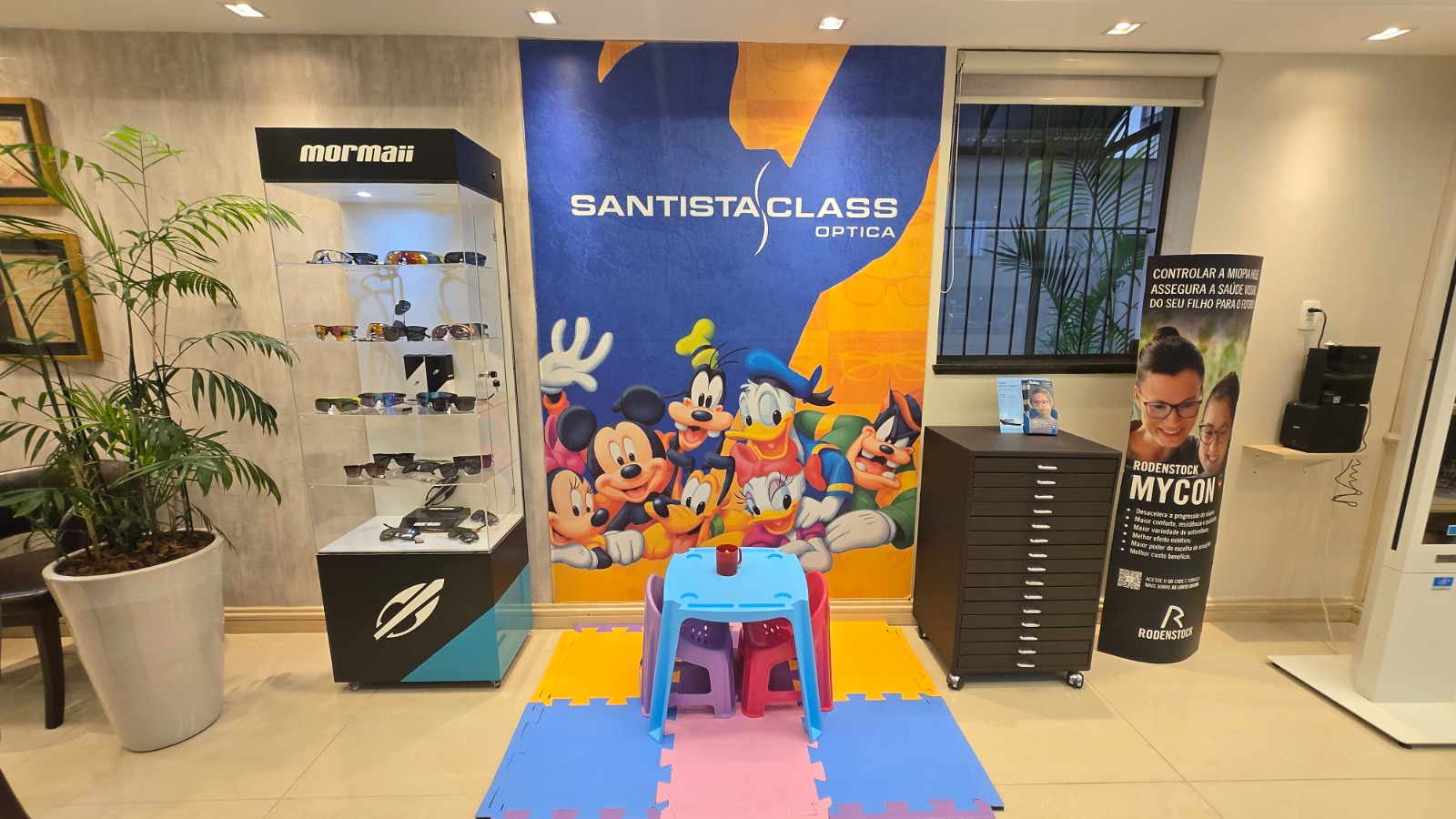 Showroom Completo - Santista Class Óptica
